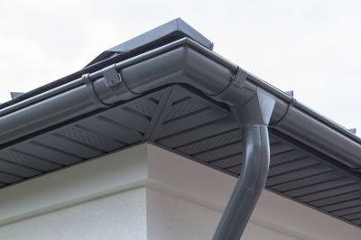 Property with new gutters