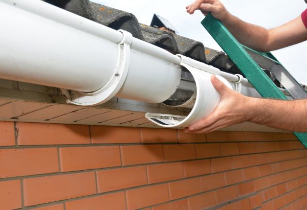 Gutter Seam Repair in Granville