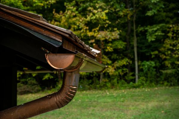 Copper Gutter Replacement in Granville