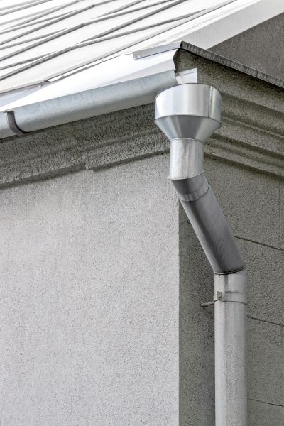 Galvanized Gutter Installation in Granville