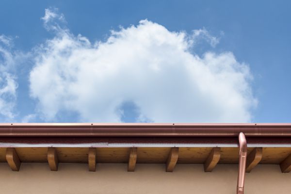 Copper Gutter Installation in Granville